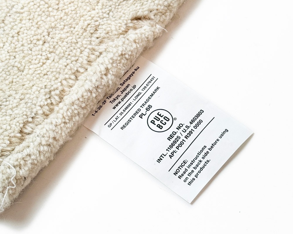 PUEBCO | TUFTED MAT PUEBCO LOGO եȥޥå ץ֥