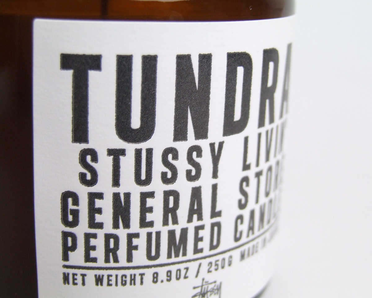 STUSSY Livin' General Store | GS Perfumed Candle (TUNDRA)  GS�ѥե塼�७���ɥ� �ĥ�ɥ�