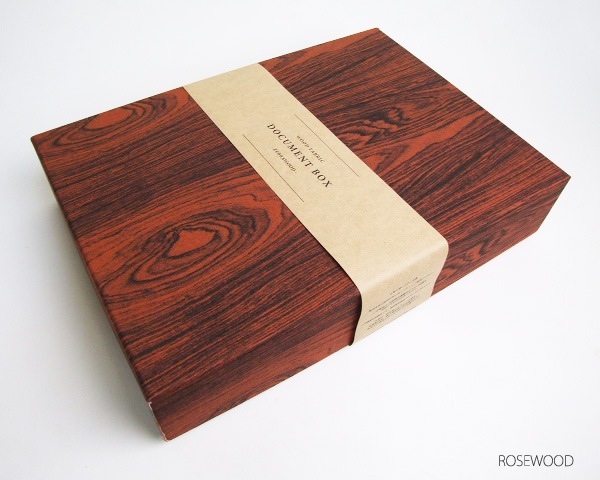 Landscape Products | Wood Fabric Document Box ���åɥե��֥�å� �ɥ�����ȥܥå���