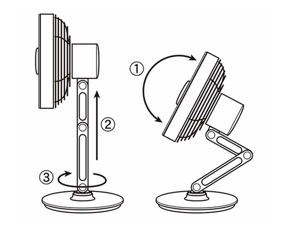 DULTON | SWING ARM DESK FAN �������󥰥����� �ǥ����ե���