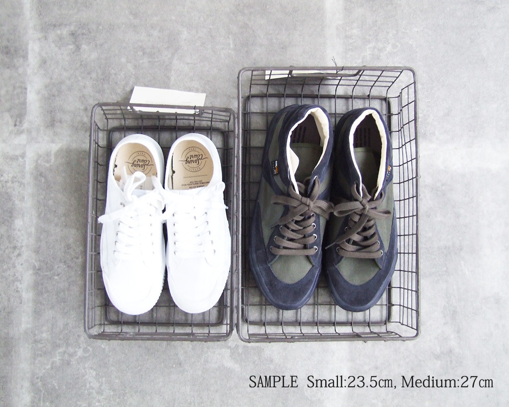 PUEBCO/プエブコ｜ワイヤーバスケットシューズボックス /WIRE BASKET