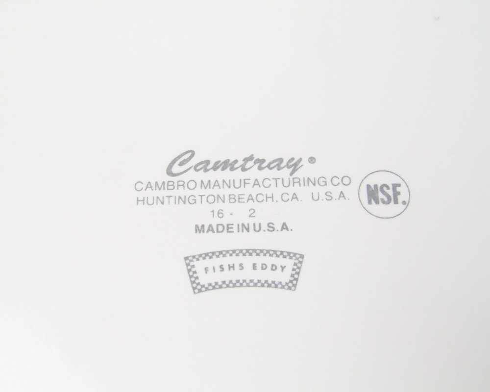 フィッシュズエディ｜FISHS EDDY * Cambro Health Grade Tray フィッシュズエディ ヘルスグレードトレイ