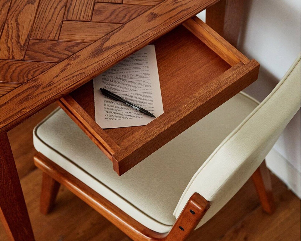 ACME Furniture | WARNER DINING TABLE-S / herringbone ��ʡ������˥󥰥ơ��֥�S