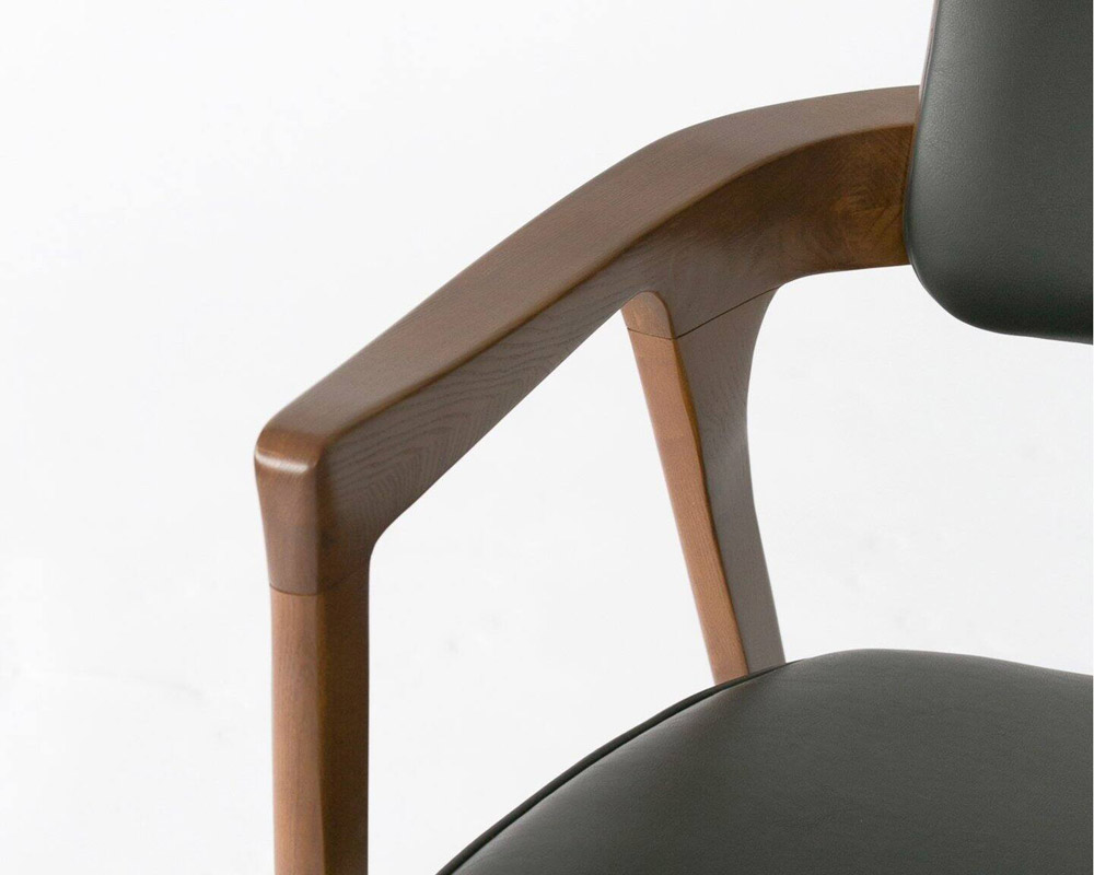ACME Furniture | WARNER ARM CHAIR_BLACK PVC ʡ PVC