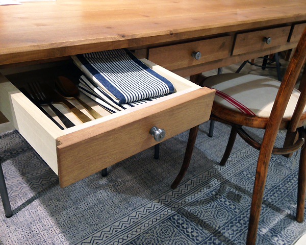 journal standard Furniture | BOWERY DINING TABLE 8DRAWERS �Х�꡼�����˥󥰥ơ��֥� 8�ɥ��