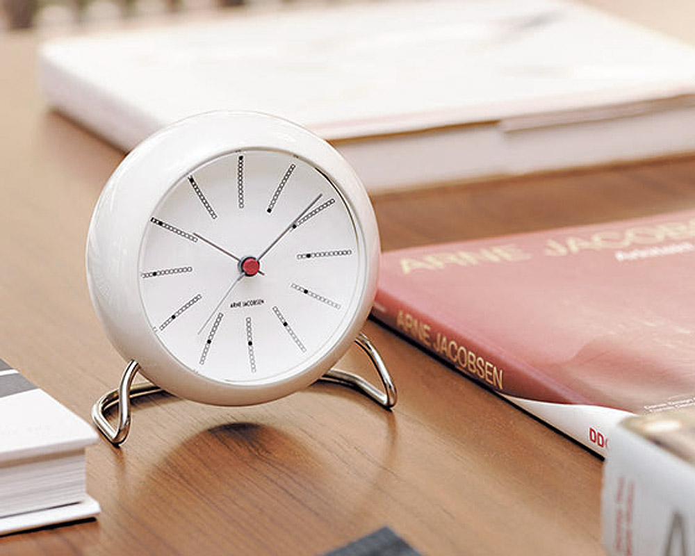 Rosendahl | Arne Jacobsen Table Clock BANKERS ͎䥳֥ ơ֥륯å Х󥫡