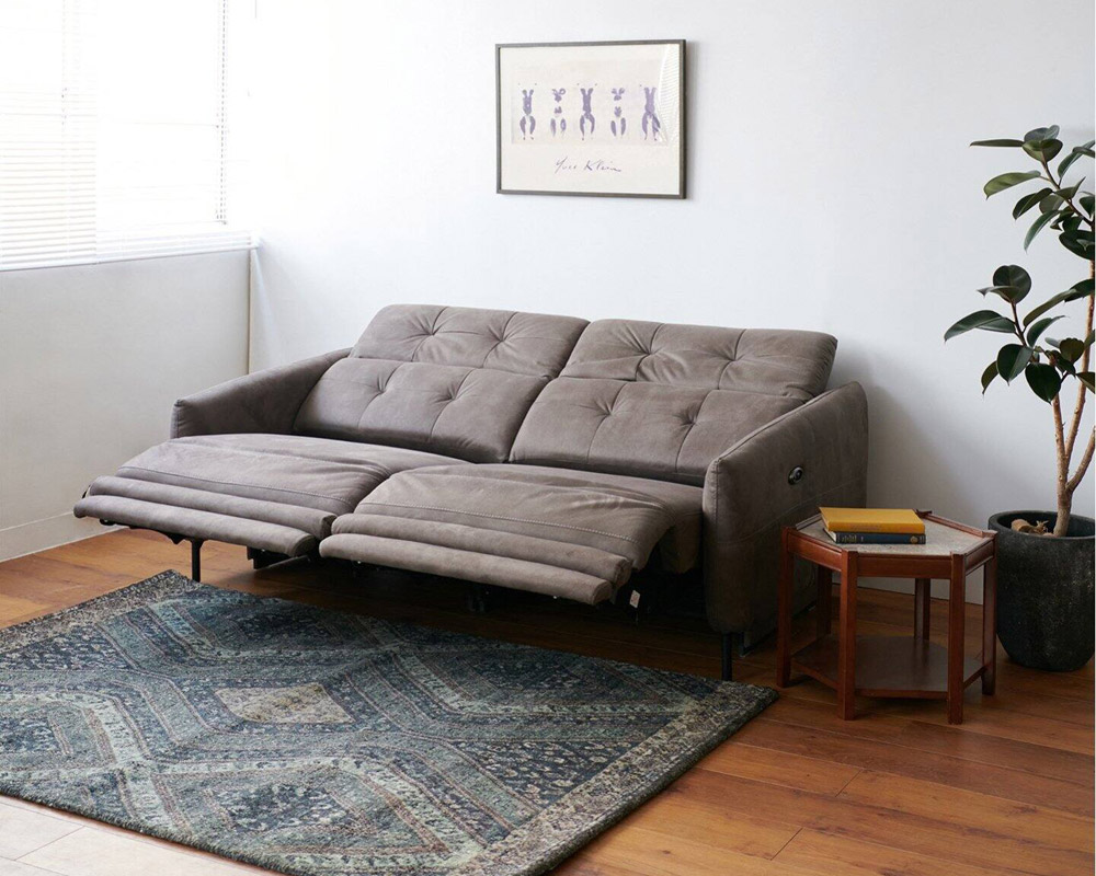 journal standard Furniture | SHEFFIELD RECLINING SOFA GY 2nd �����ե�����ɥꥯ�饤�˥󥰥��ե� ���졼
