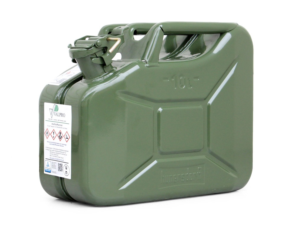 Hunersdorff | Metal Fuel Can Classic 10L �᥿��ե塼���륫�󥯥饷�å�10L