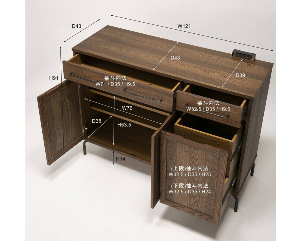 journal standard Furniture | TIVERTON KITCHEN COUNTER-L ƥСȥ å󥫥󥿡 L