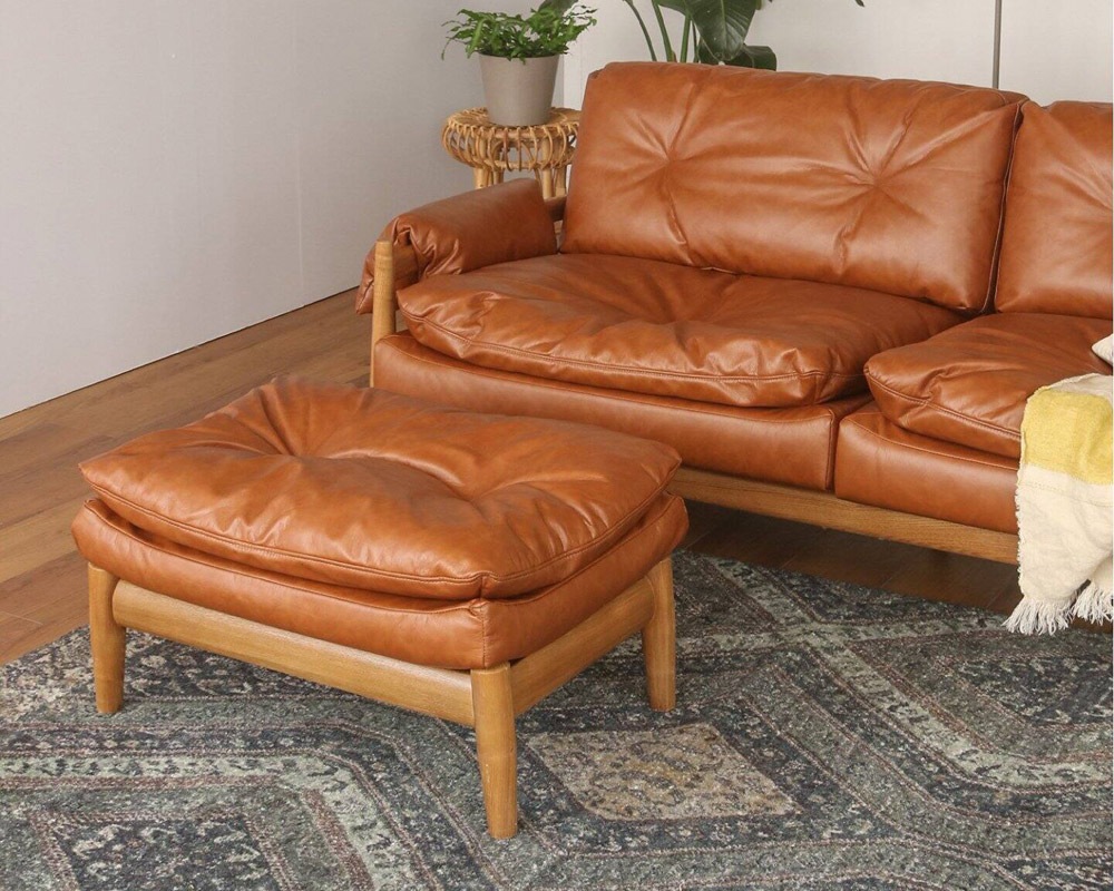 journal standard Furniture | MADEIRA OTTOMAN PU �ޥǥ��饪�åȥޥ� PU�쥶��