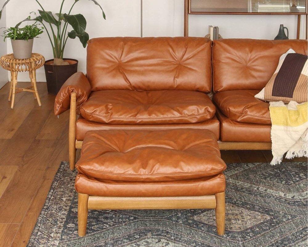 journal standard Furniture | MADEIRA OTTOMAN PU �ޥǥ��饪�åȥޥ� PU�쥶��