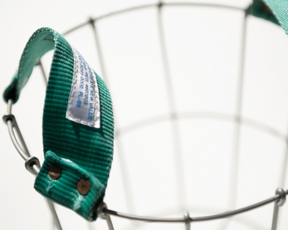 PUEBCO | BELT HANDLE ROUND BASKET ٥ȥϥɥ 饦ɥХå