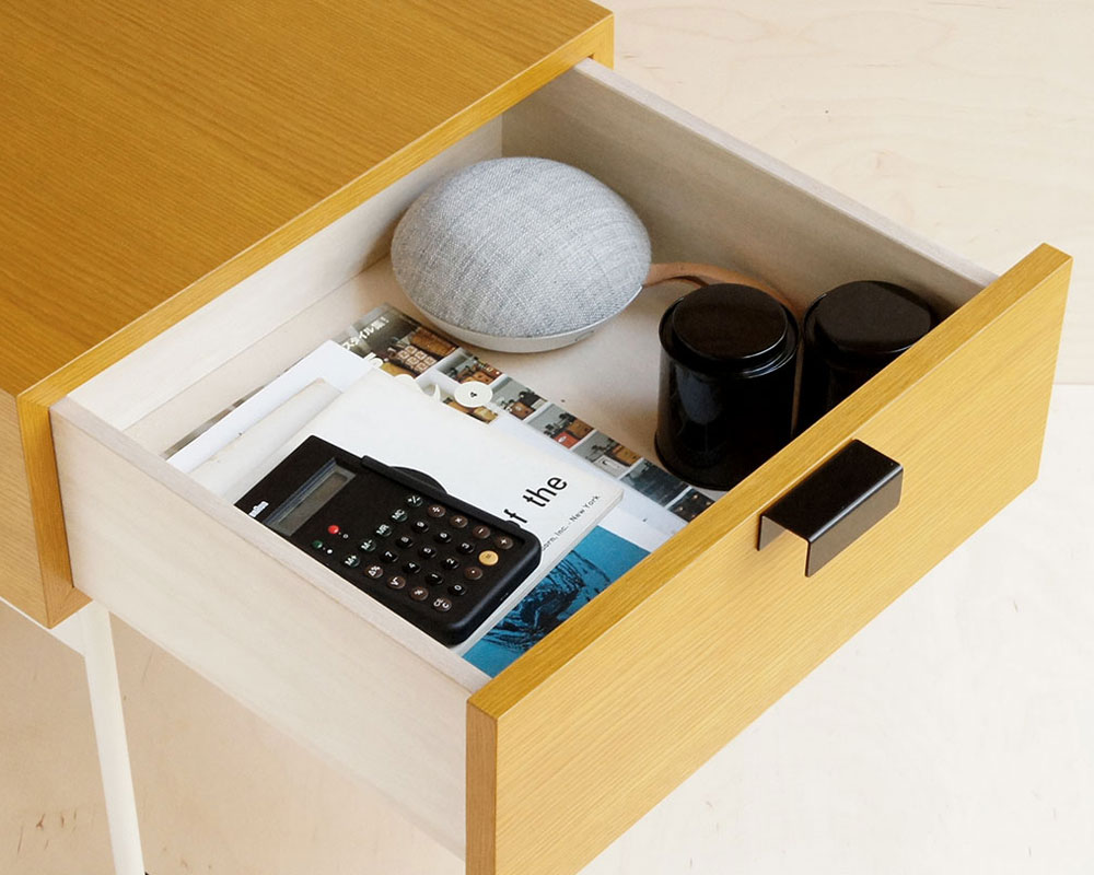 METROCS | Pierre Paulin F181 Drawer Table Oak [2color]  �ԥ����롦�ݥ�� F181�ɥ���ơ��֥� ������