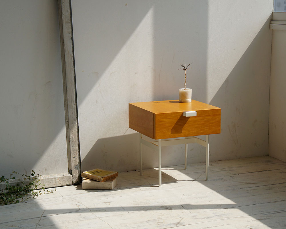 METROCS | Pierre Paulin F181 Drawer Table Oak [2color]  �ԥ����롦�ݥ�� F181�ɥ���ơ��֥� ������