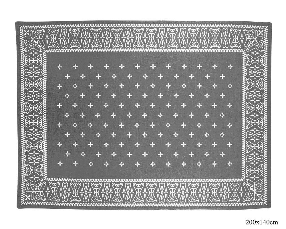 DETAIL | Cross Bandana Rug Gray [4size] �������Х���ʥ饰 ���졼