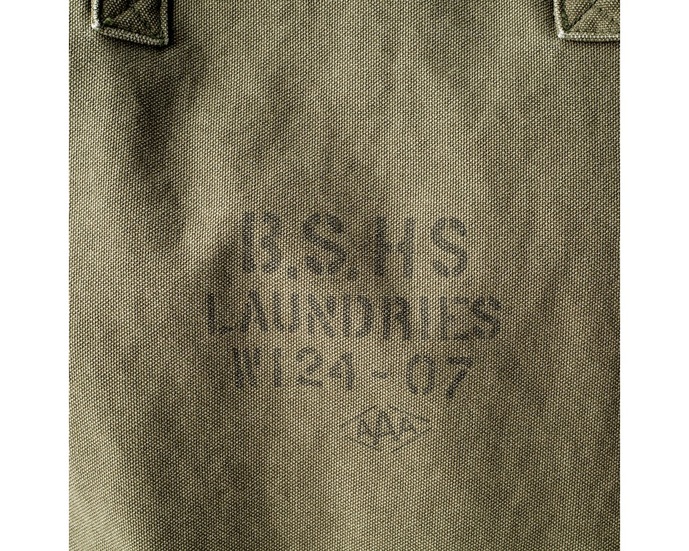 BasShu | Laundry Bag with Iron Frame Khaki ���ɥ꡼�Хå� �ե졼���� ������