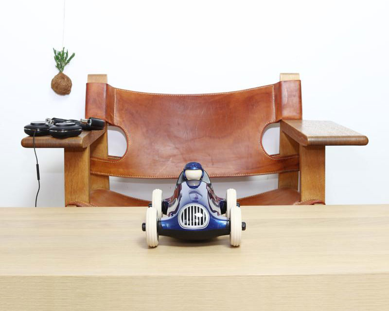 Playforever | CLASSIC Bruno Racing Car Metallic Blue ���饷�å��֥롼�� �졼���󥰥��� �᥿��å��֥롼