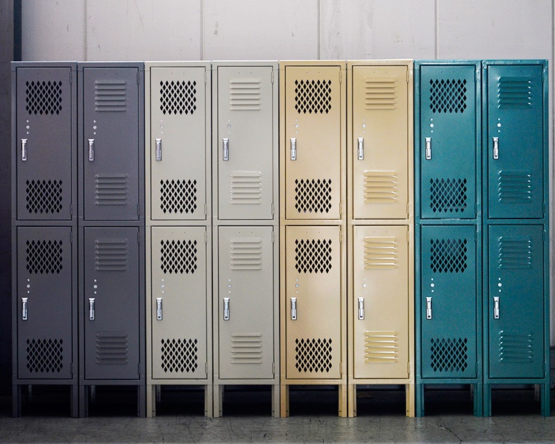 LYON | 2-TIER LOCKER LOUVER [4color] 2ƥå 롼С