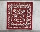 DETAIL | Leaf Bandana Rug Burgundy [4size] リーフバンダナラグ バーガンディ