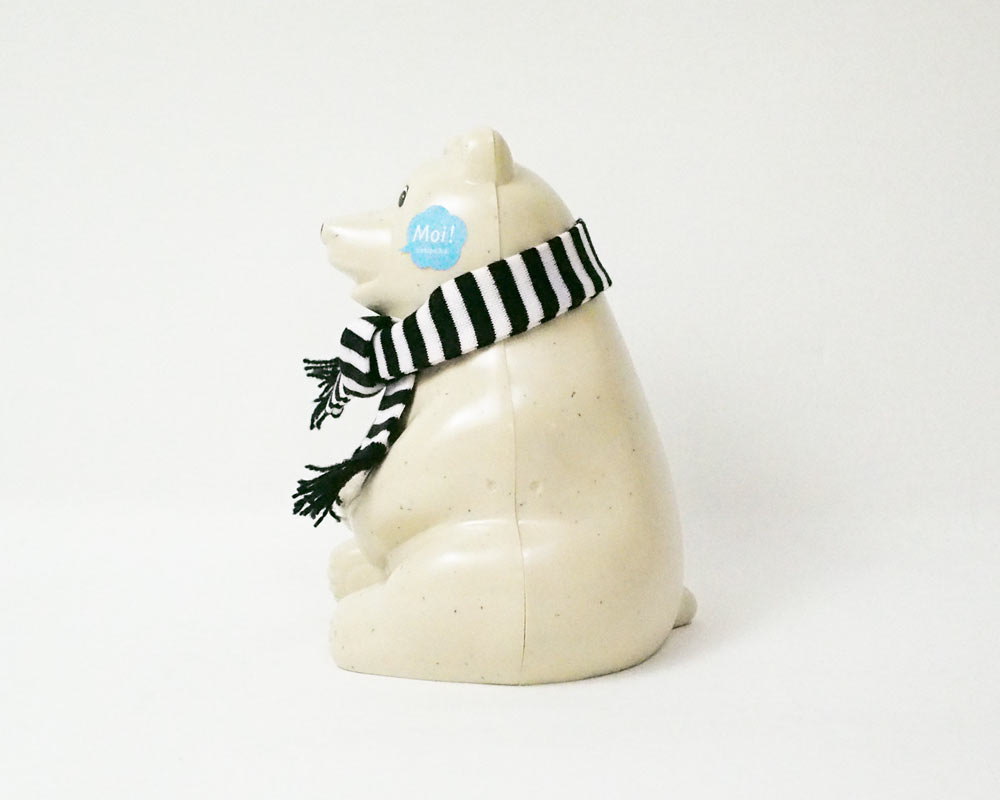 MK Tresmer | Polar Bear Money Box with Muffler 2020 ������������Ȣ ���� �ܡ������ޥե顼�դ�