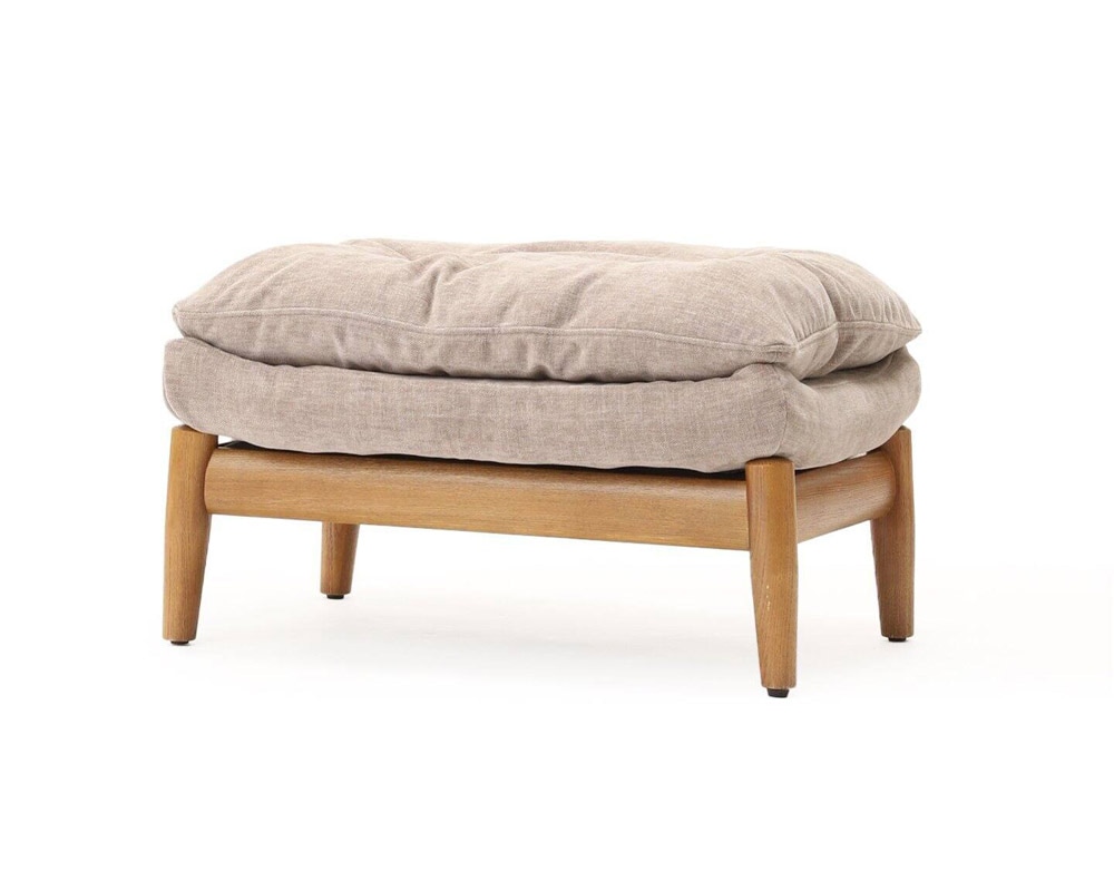 journal standard Furniture | MADEIRA OTTOMAN gray �ޥǥ��饪�åȥޥ� ���졼