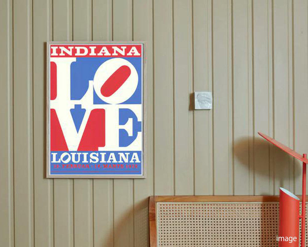 LOUISIANA MUSEUM | LOUISIANA POSTERS Robert Indiana Love (1972) / �륤�����ʥݥ����� ���С��Ȏ�����ǥ����� ���