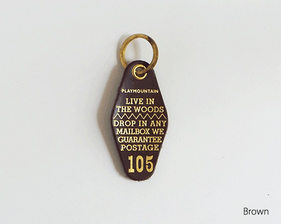 Landscape Products | ��Live In The Woods�� Key Holder �쥶�������ۥ����