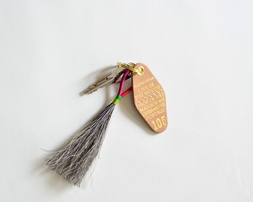 Landscape Products | ��Live In The Woods�� Key Holder �쥶�������ۥ����