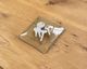 PUEBCO | PRINTED GLASS TRAY "Key" �ץ��ƥå� ���饹�ȥ쥤 ����/��