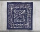 DETAIL | Leaf Bandana Rug Navy [4size] リーフバンダナラグ ネイビー