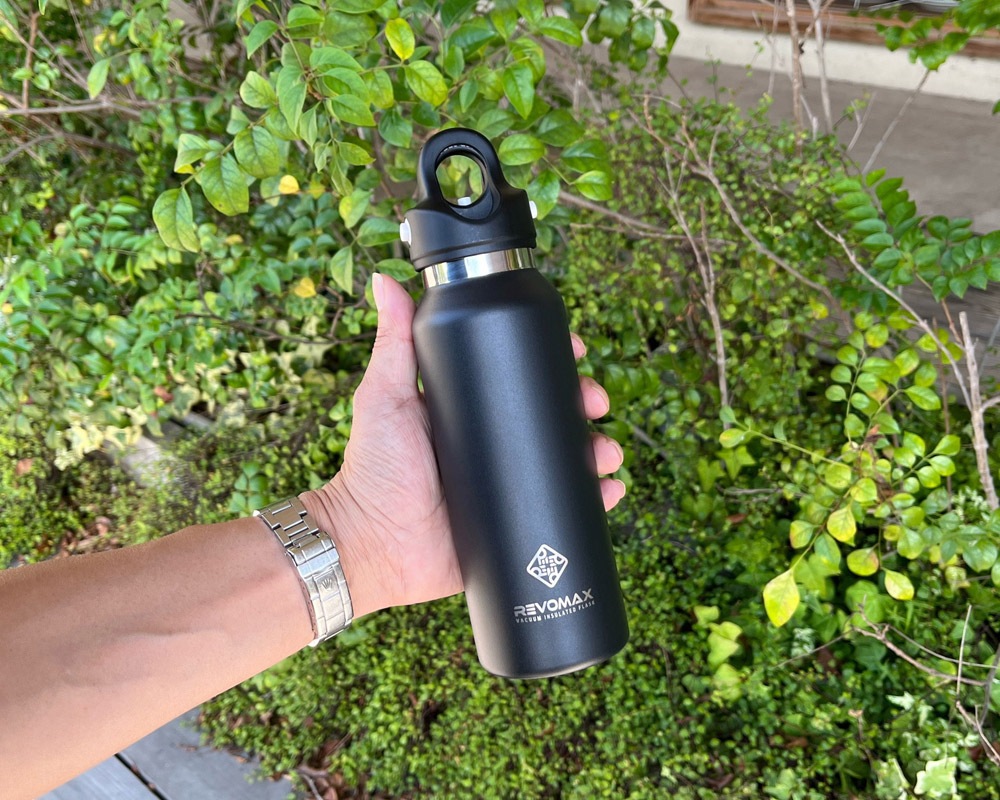 REVOMAX | Vacuum Insulated Stainless Flask 12oz SLIM [3color] ��ܥޥå���������Ǯ�ܥȥ�12oz�����