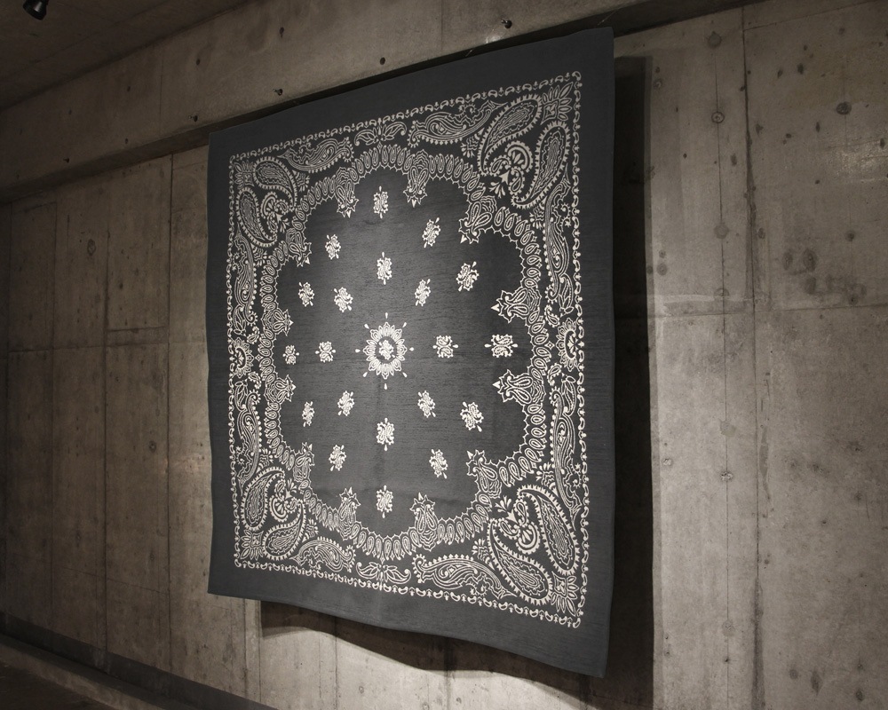 DETAIL | Paisley Bandana Rug Gray [3size] �ڥ����꡼�Х���ʥ饰 ���졼