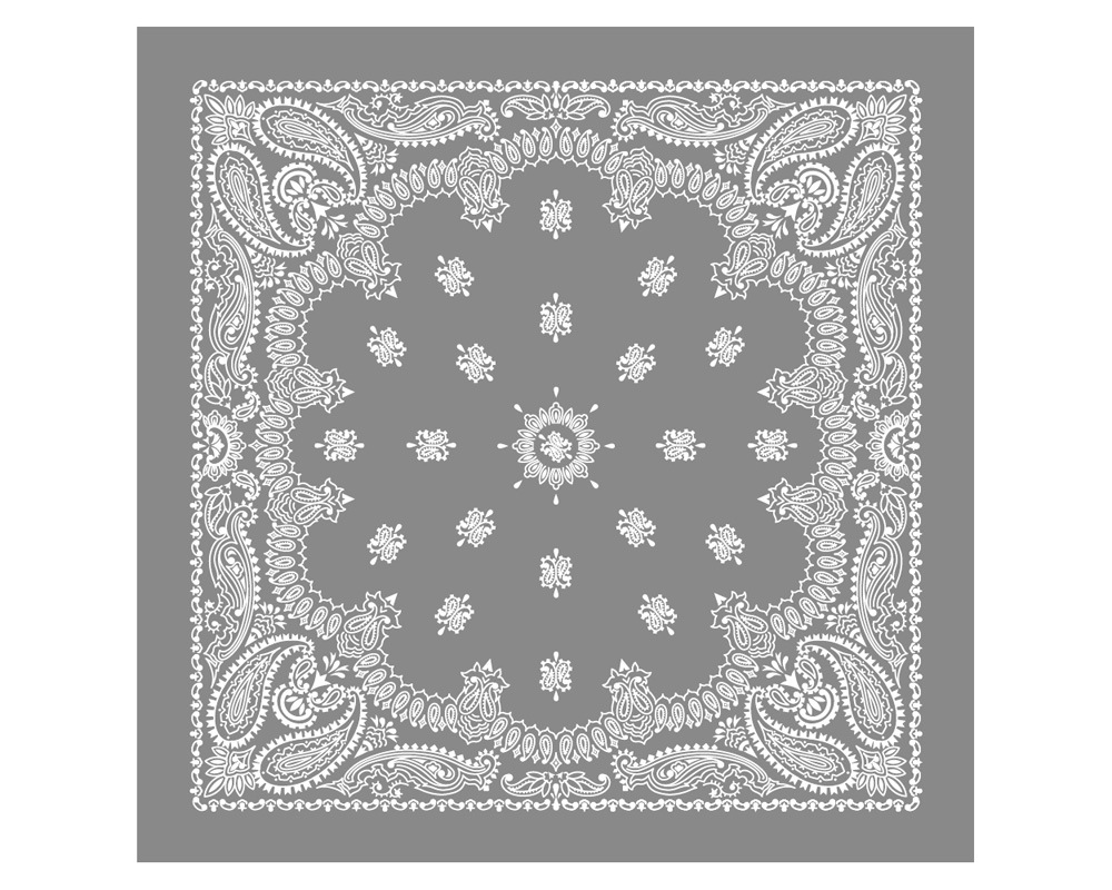 DETAIL | Paisley Bandana Rug Gray [3size] �ڥ����꡼�Х���ʥ饰 ���졼