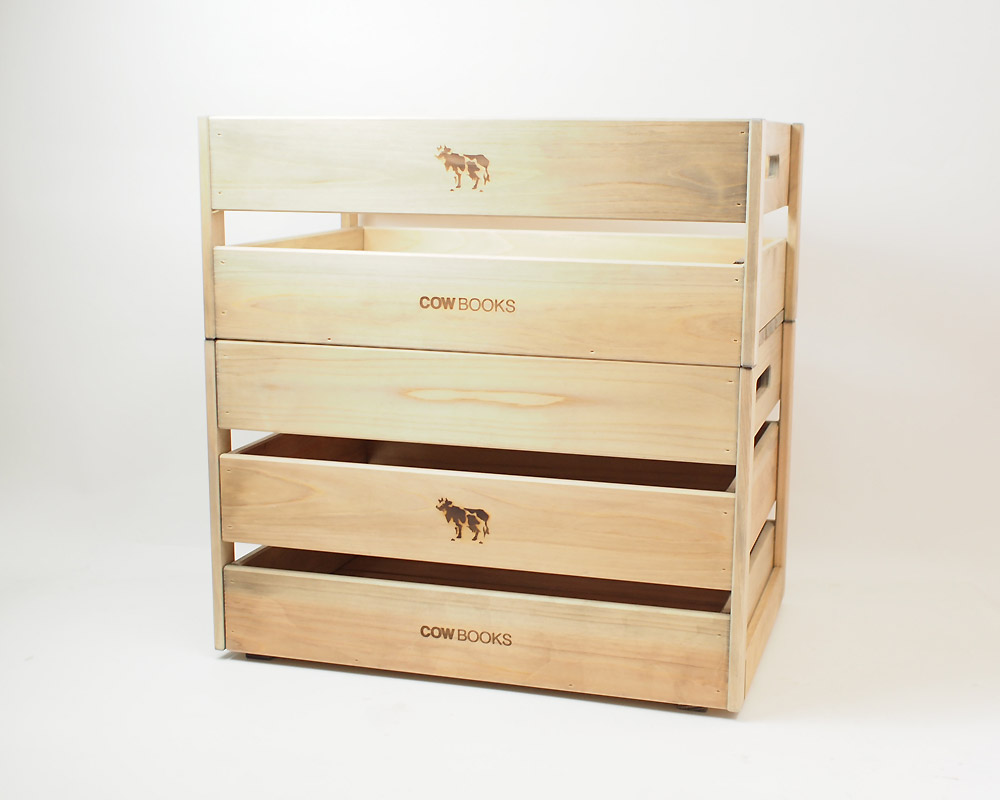 COW BOOKS | Wood Box Big Stacking ���åɥܥå��� �ӥå� �����å���