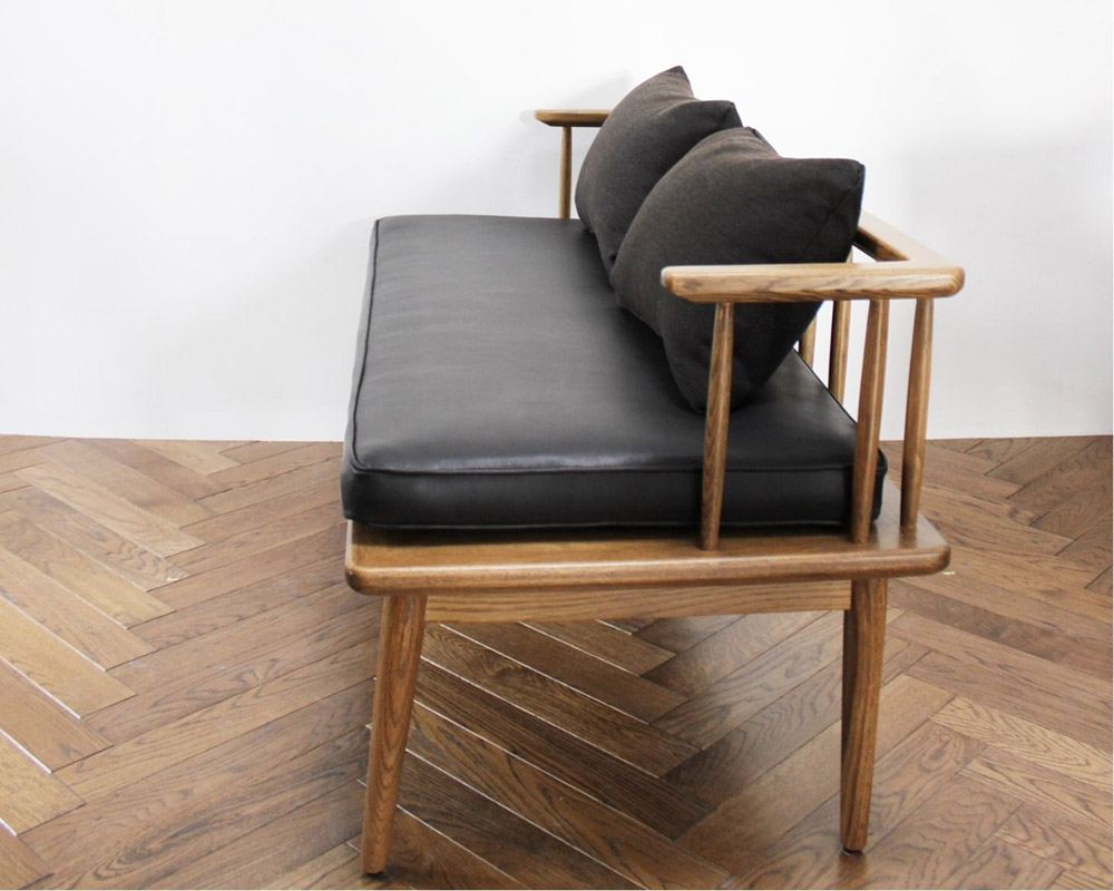 journal standard Furniture | ALVESTA BENCH BLACK ����٥����٥�� �֥�å�