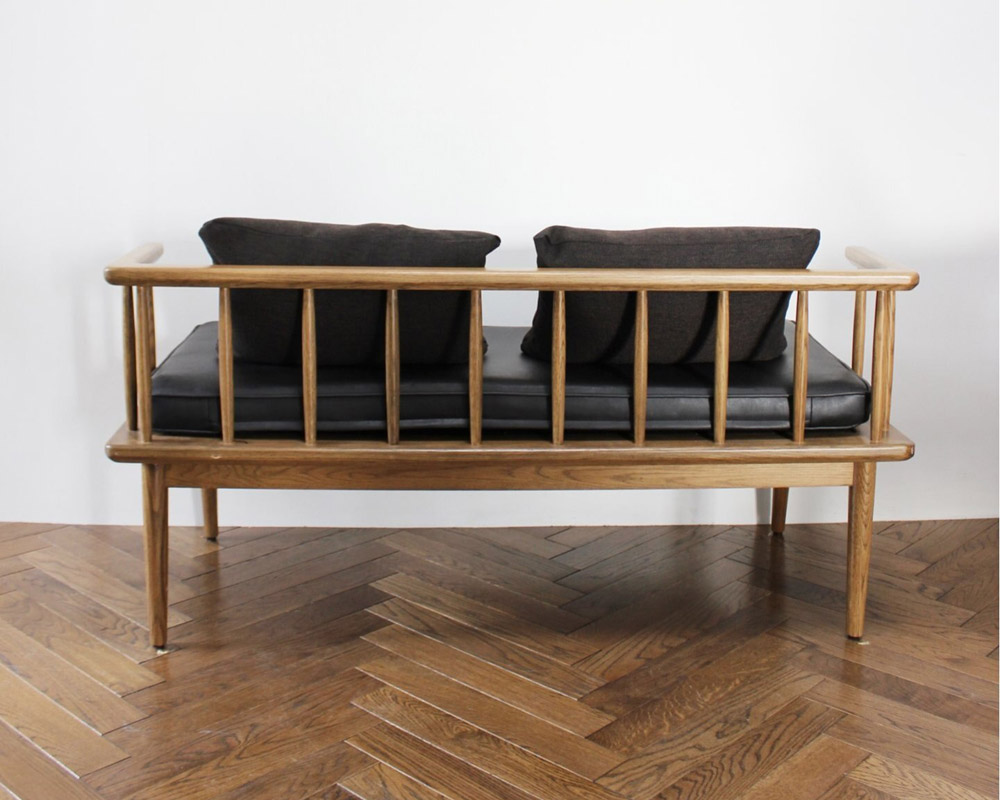 journal standard Furniture | ALVESTA BENCH BLACK ����٥����٥�� �֥�å�