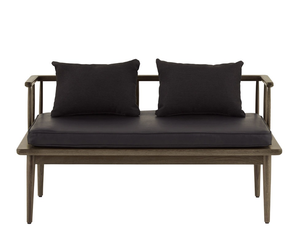 journal standard Furniture | ALVESTA BENCH BLACK ����٥����٥�� �֥�å�