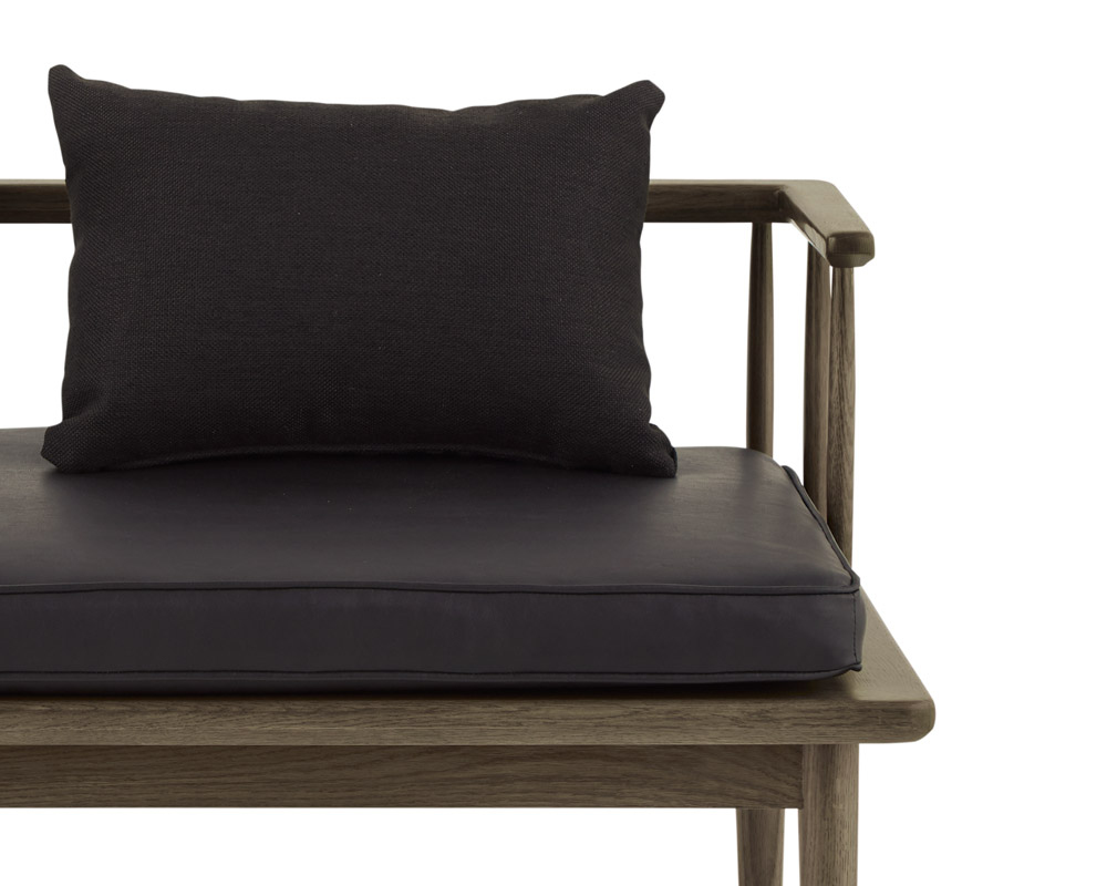 journal standard Furniture | ALVESTA BENCH BLACK ����٥����٥�� �֥�å�