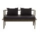 journal standard Furniture | ALVESTA BENCH BLACK ����٥����٥�� �֥�å�