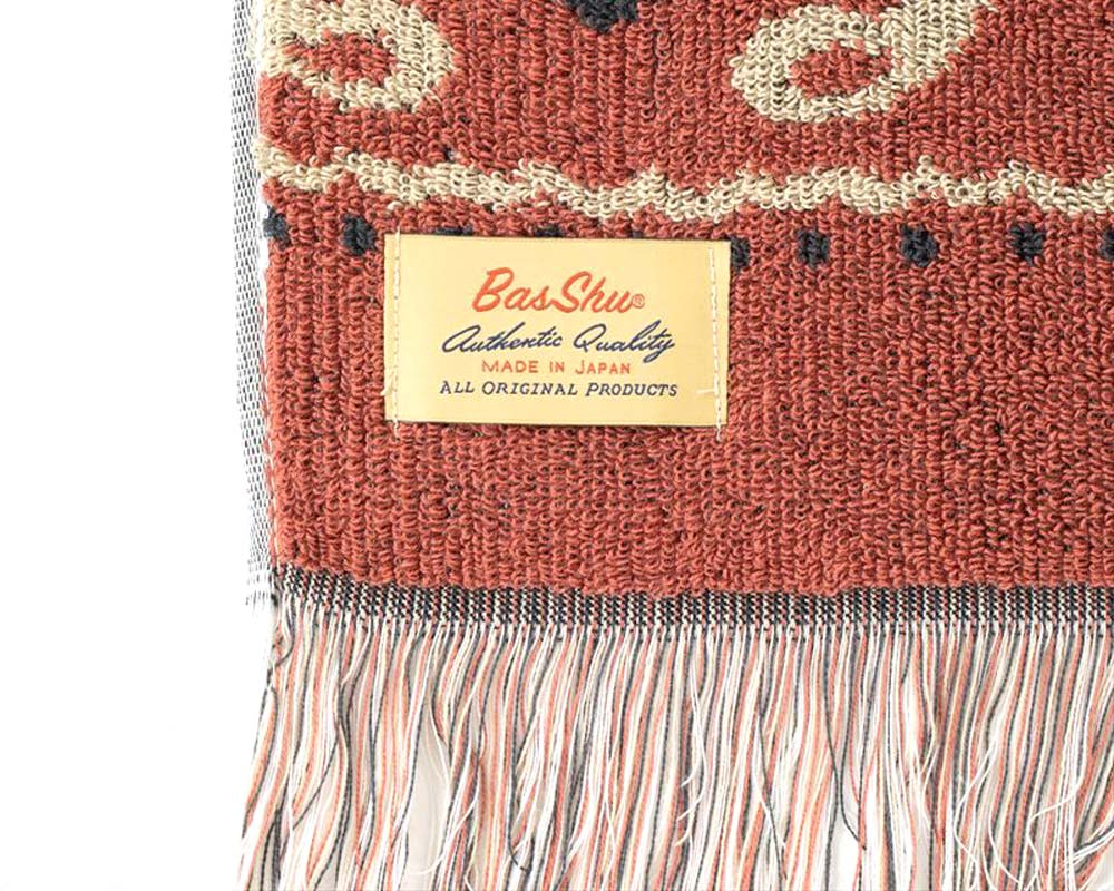 BasShu | Cotton Pile Blanket Bandana RED åȥѥ֥󥱥å Хʥå
