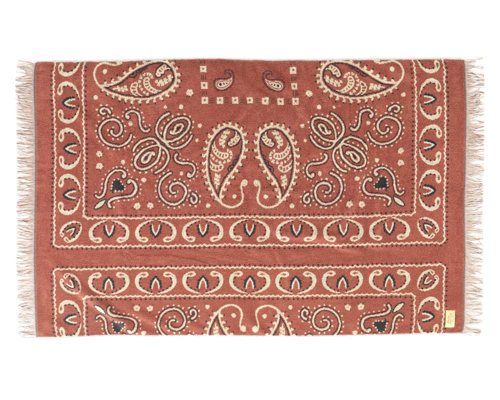 BasShu | Cotton Pile Blanket Bandana RED åȥѥ֥󥱥å Хʥå