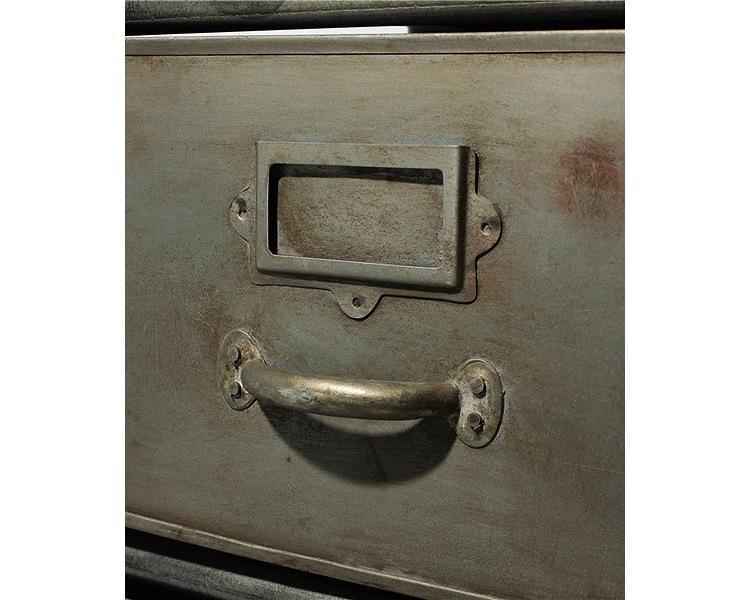 journal standard Furniture | GUIDEL 3DRAWER CHEST SILVER ���ǥ�3�ɥ���������� ����С�