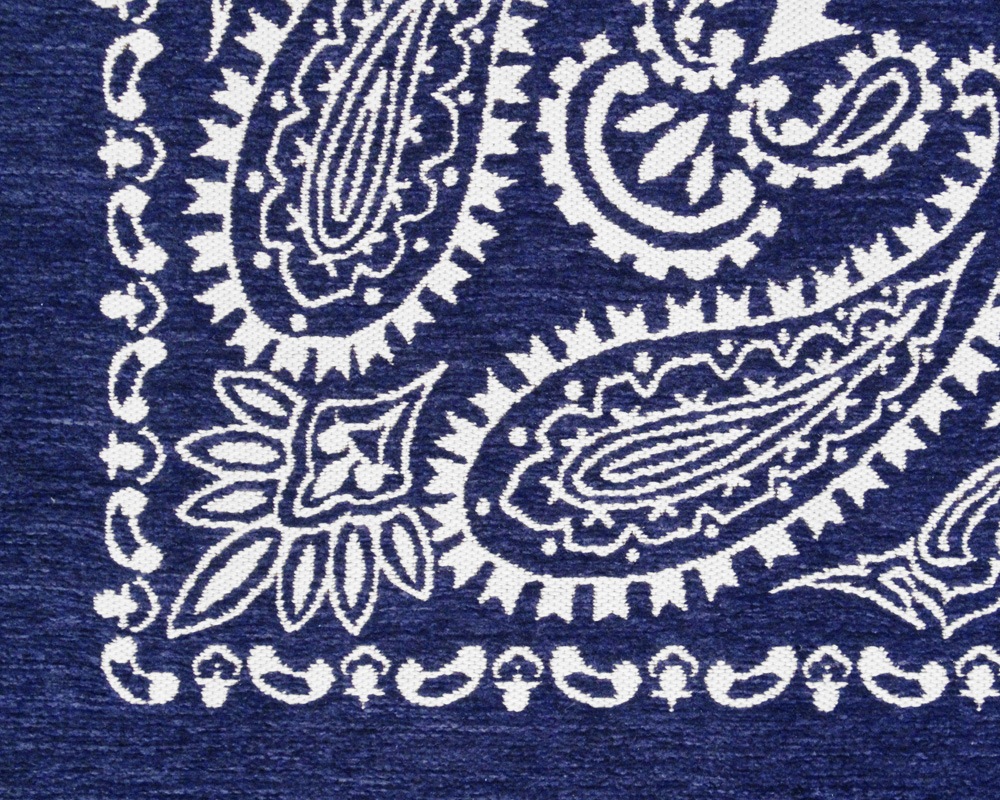 DETAIL | Paisley Bandana Rug Navy [3size] �ڥ����꡼�Х���ʥ饰 �ͥ��ӡ�