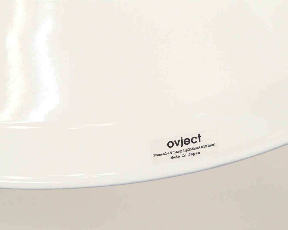 ovject | Enamel Lamp [3color] ʥ