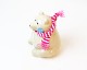 Plastep | Polar Bear Money Box with Muffler 2024 Ȣ  ܡޥե顼դ