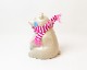 Plastep | Polar Bear Money Box with Muffler 2024 Ȣ  ܡޥե顼դ