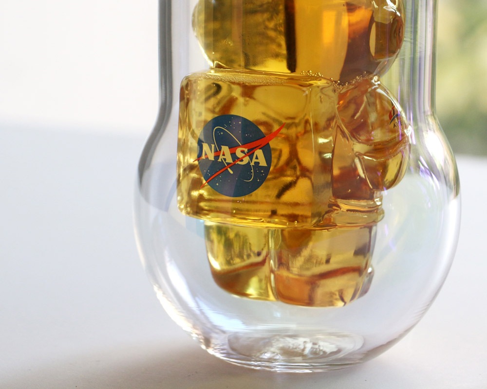 Dragon Glassware | NASA Astronaut Double Wall Glasses 2P SET �ʥ� �����ȥ��Ρ��� ���֥륦�����륰�饹 ���å�