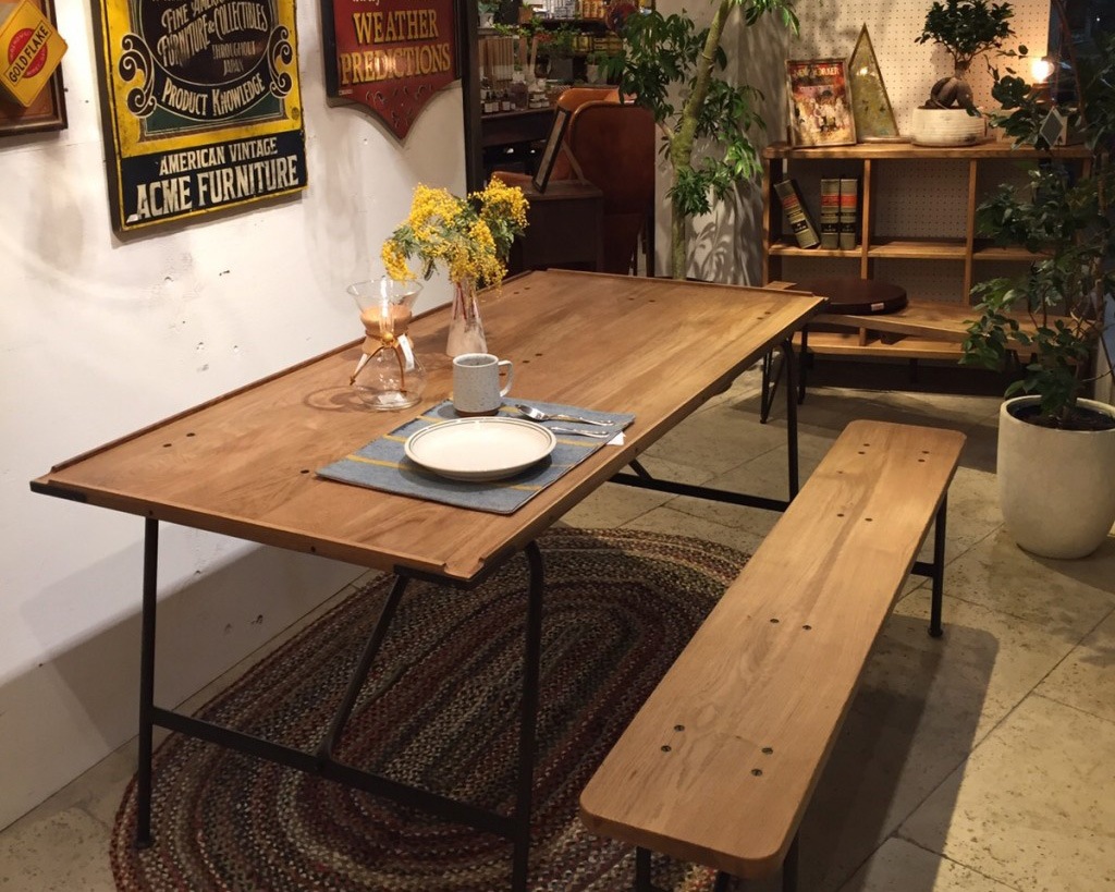 ACME Furniture | BRIGHTON DINING TABLE [2size]  �֥饤�ȥ�����˥󥰥ơ��֥�