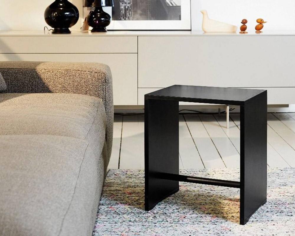 Max Bill/マックス・ビル｜ウルムスツール ブラック｜Ulm Stool Black