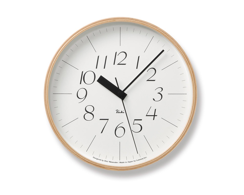 Lemnos | Riki Clock RC [2size] �ꥭ�����å� ���Ȼ���/��ʸ��